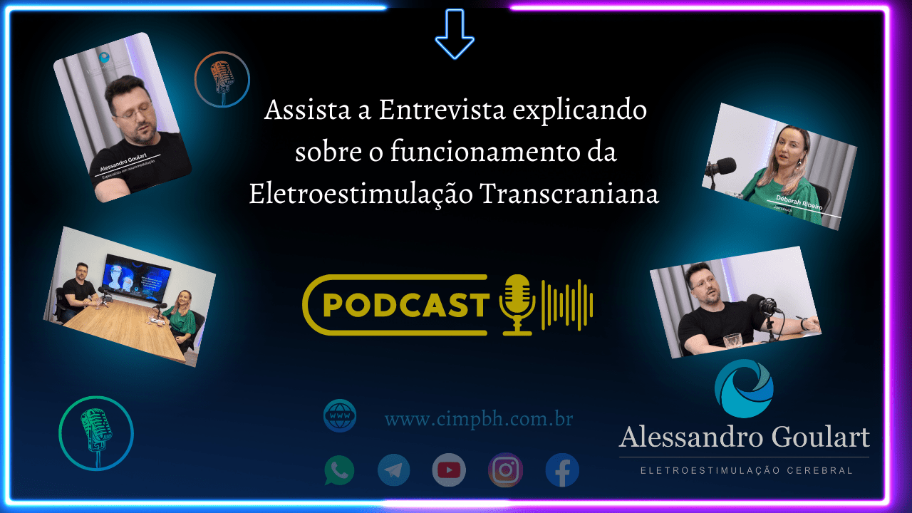 Assista a entrevista sobre a eletroestimulação Transcraniana. Nesse vídeo demonstra características sobre o funcionamento e os benéficos