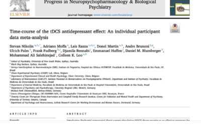 Artigo Cientifico Curso de tempo do efeito antidepressivo tDCS