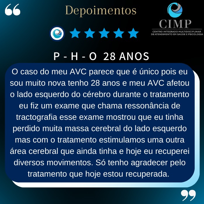 Melhor Tratamento avançado para o Pós AVC em Belo Horizonte 