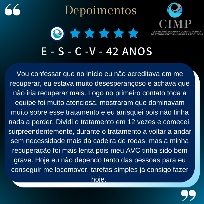 Melhor Tratamento avançado para o Pós AVC em Belo Horizonte<br />
