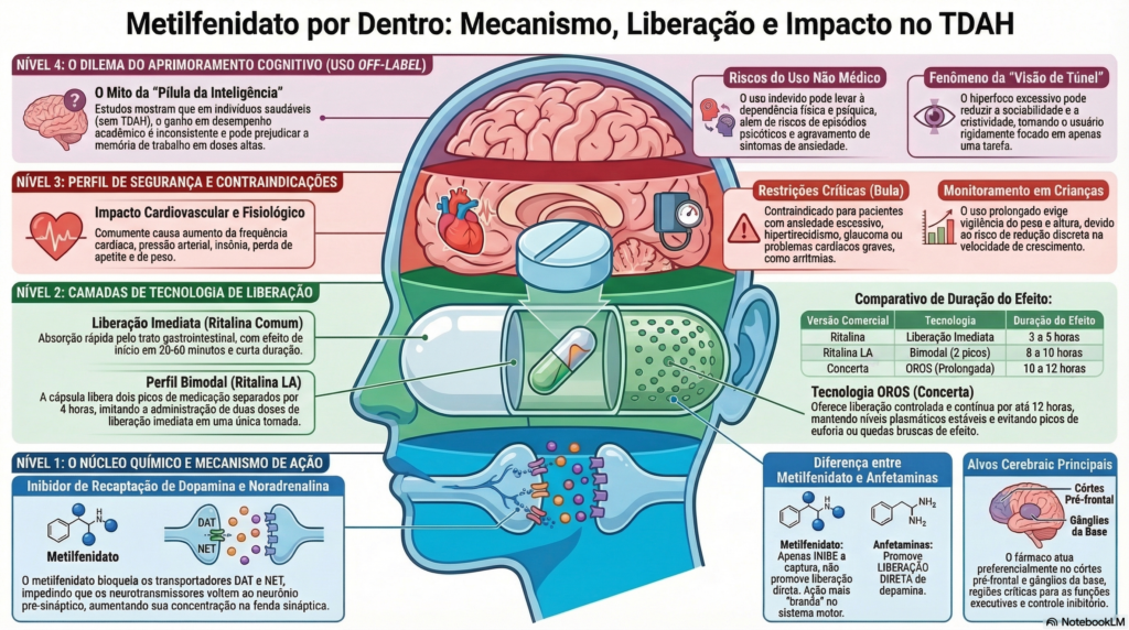 Metilfenidato, Tratamento de TDAH e Aprimoramento Cognitivo