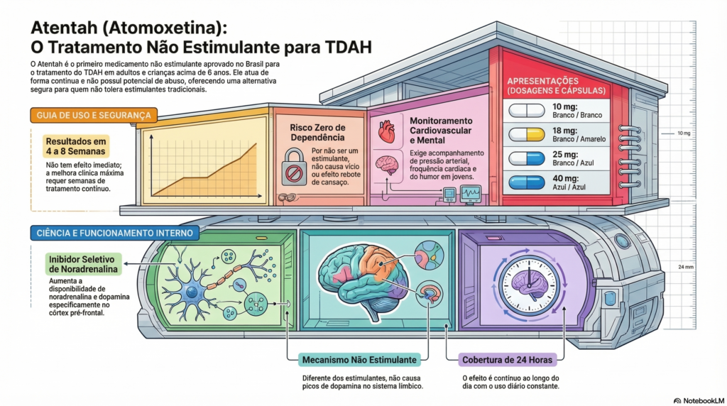 Atentah (Cloridrato de Atomoxetina) no Tratamento do TDAH